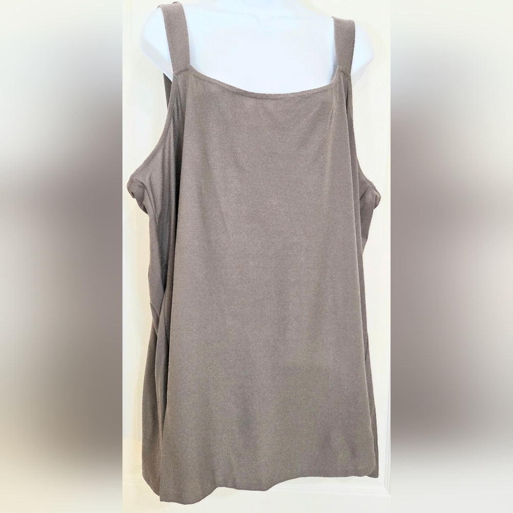 Eileen Fisher 3x Women's Tank Top - Taupe